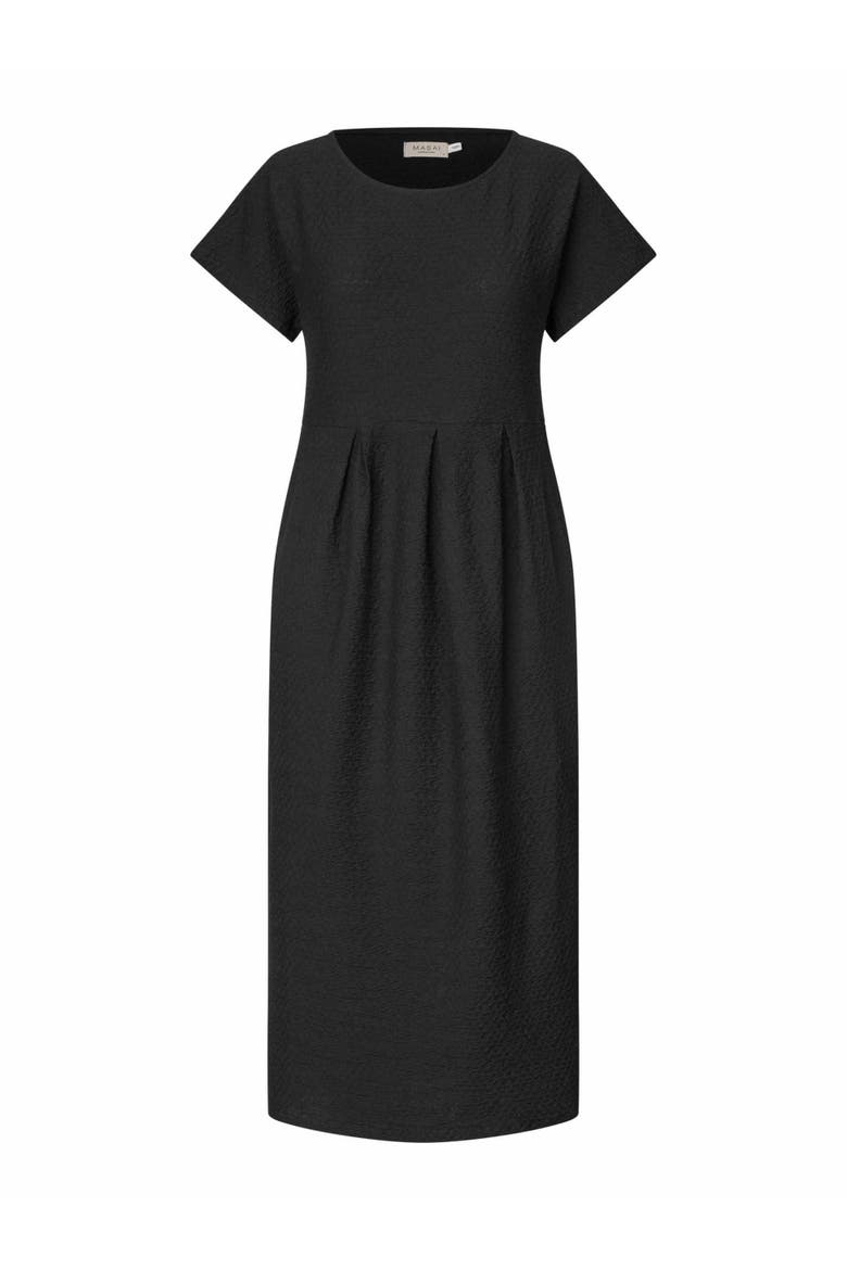 Maolnia Round Neck Midi Dress