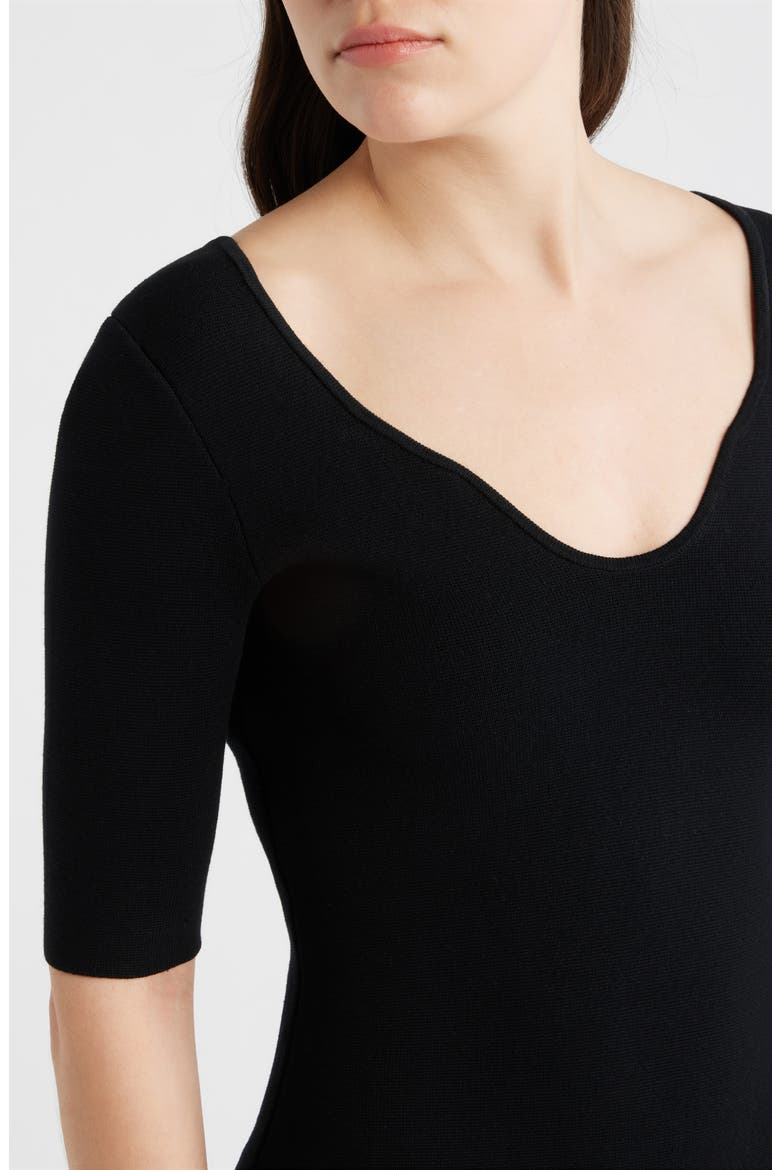 Fosa Tulip Hem Midi Dress