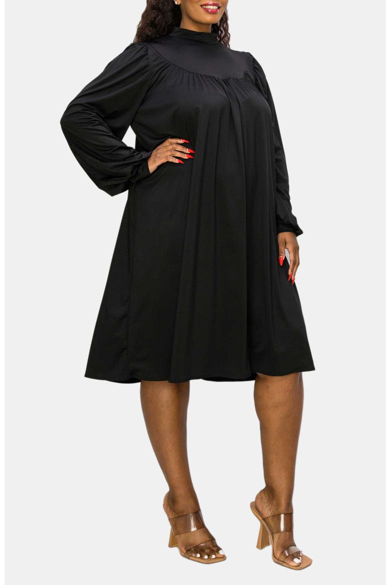 Amal Long Sleeve Stretch Dress