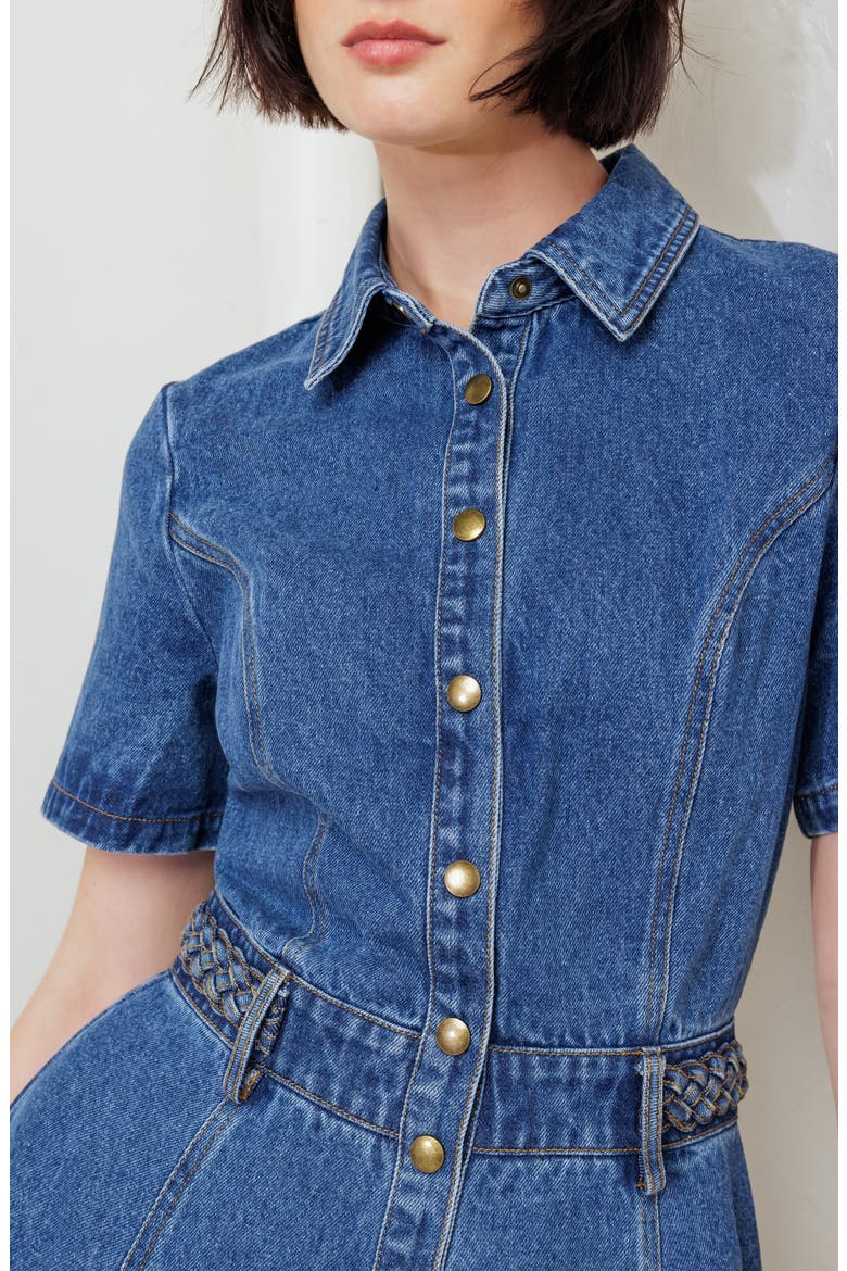 Denim Maxi Dress