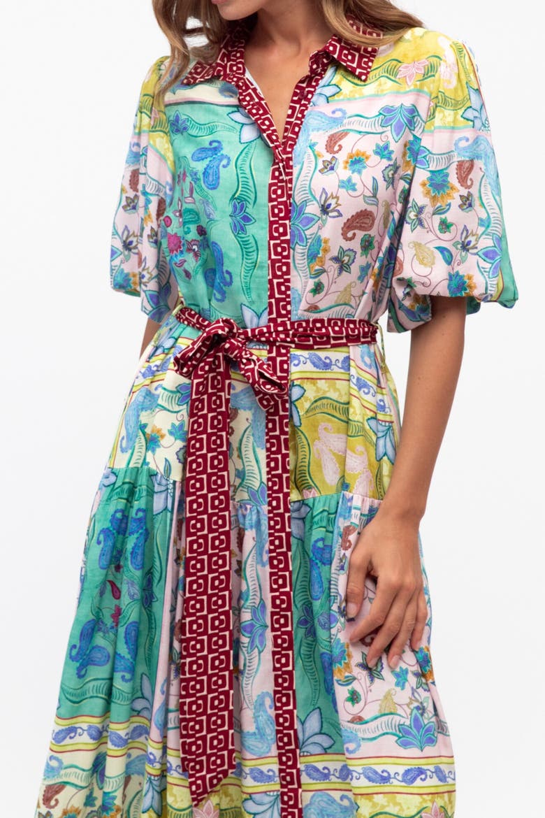 Garden Mosaic Maxi Dress