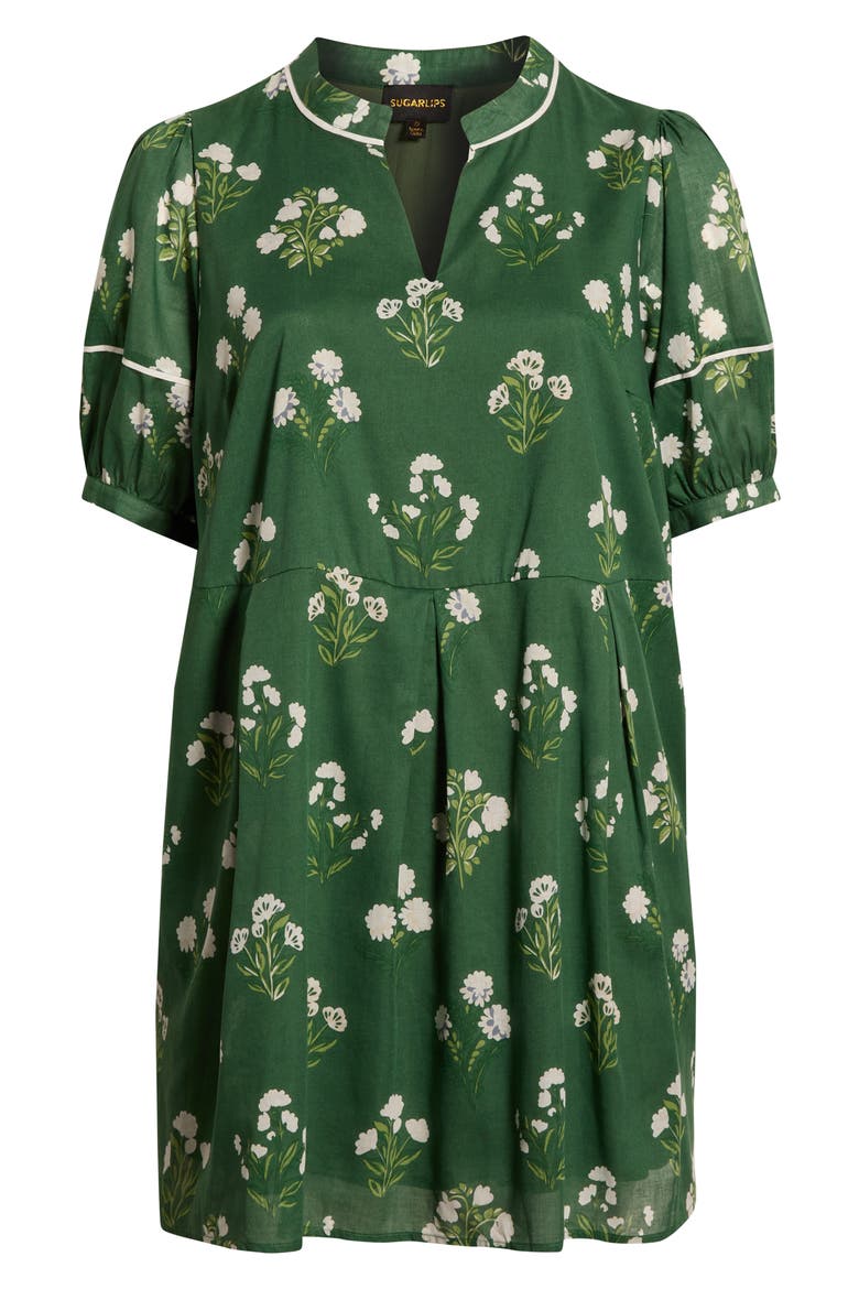 Kestrel Floral Fawna Cotton Shift Dress