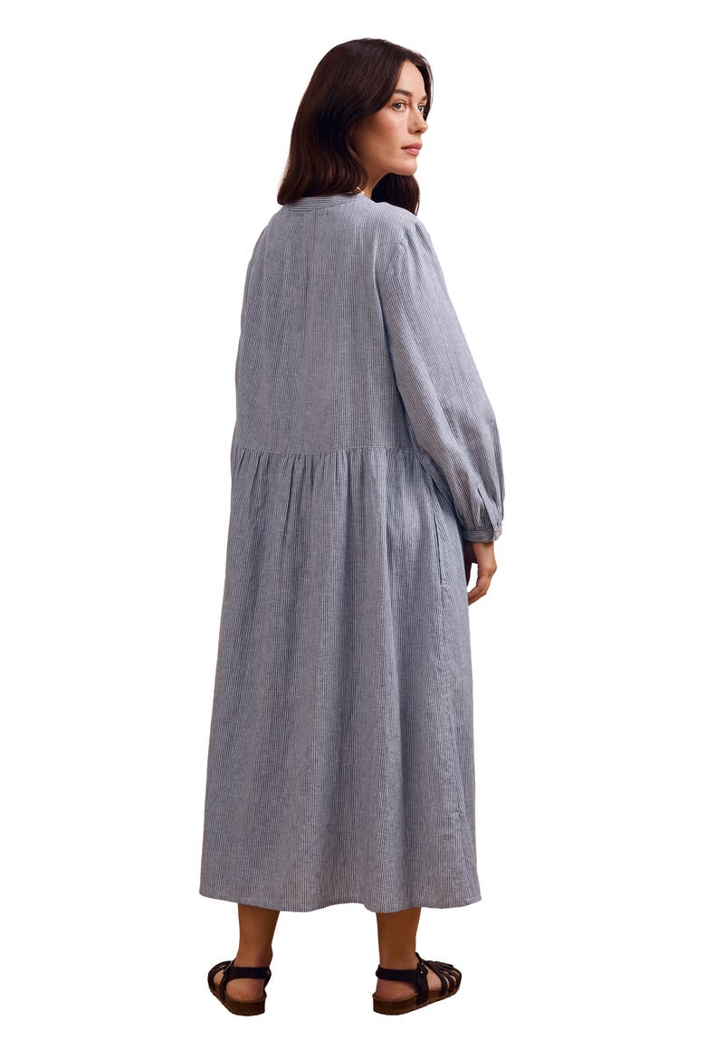 Button Front Midi Shirt Dress