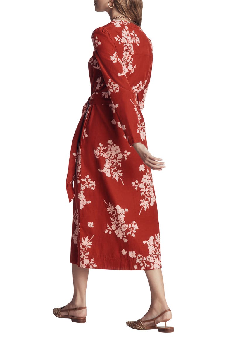 Louise Corduroy Midi Shirtdress
