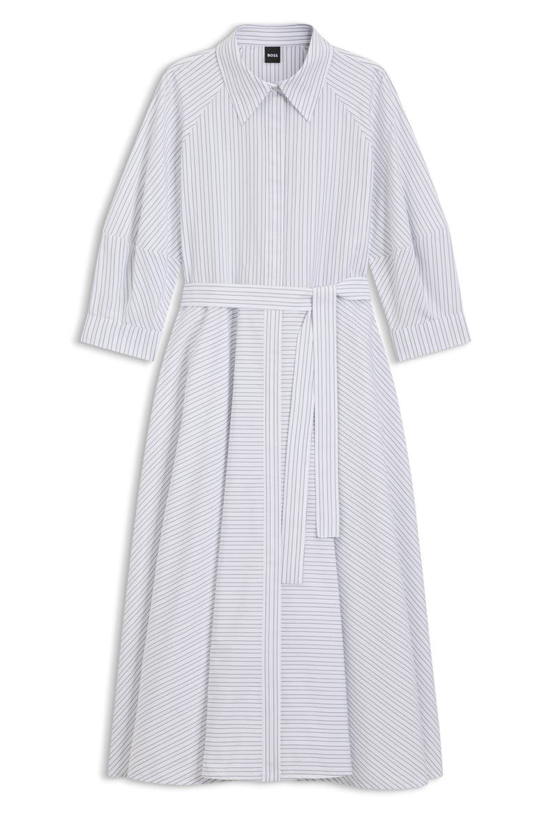 Debeca Cotton Poplin Midi Shirtdress