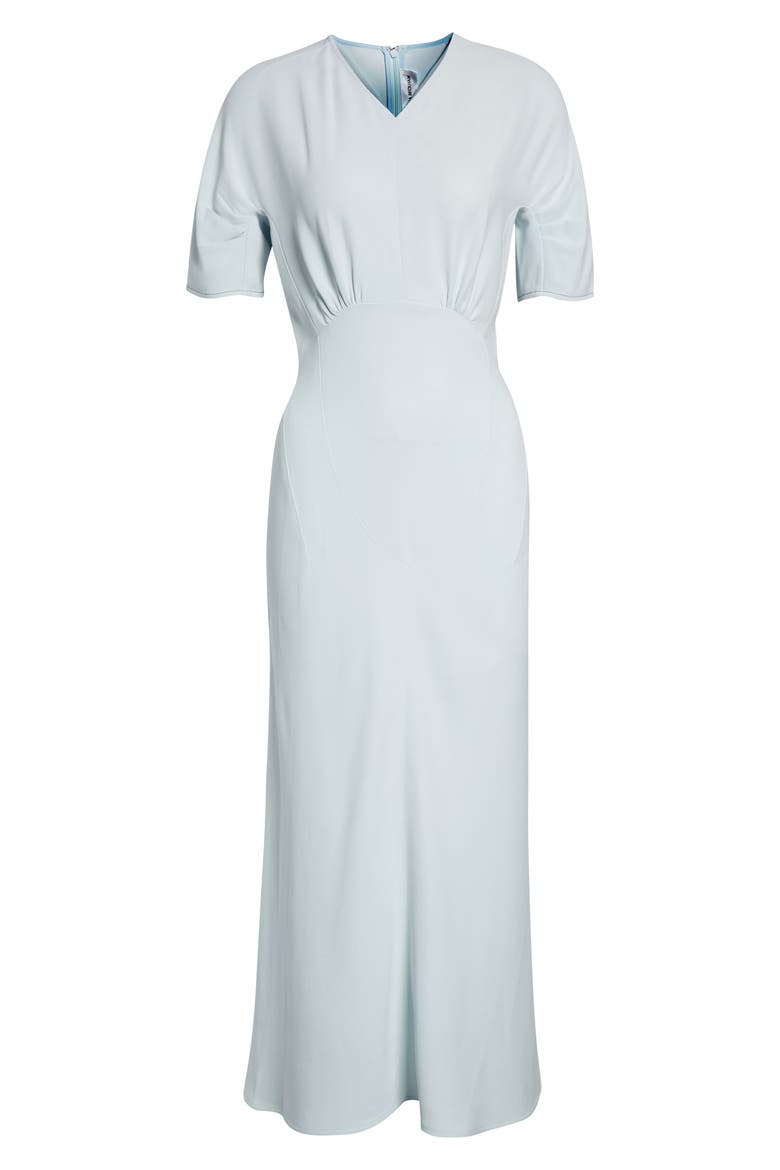 Gathered Detail Midi Dress