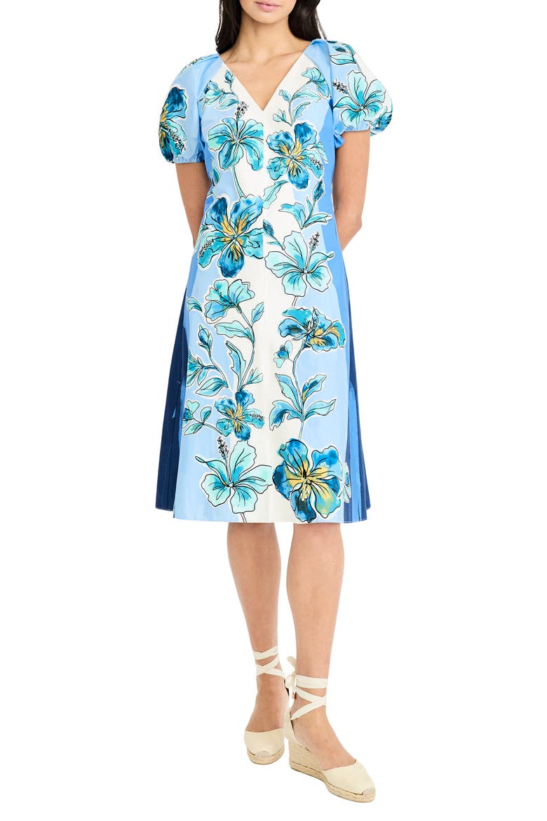 Floral Print Fit & Flare Dress
