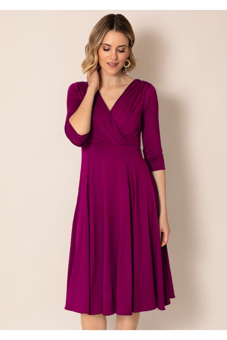 Annie Fit-Flare Midi Dress