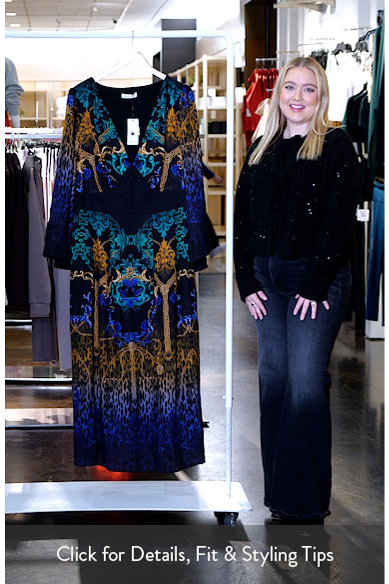 Ayanna Long Sleeve Maxi Dress