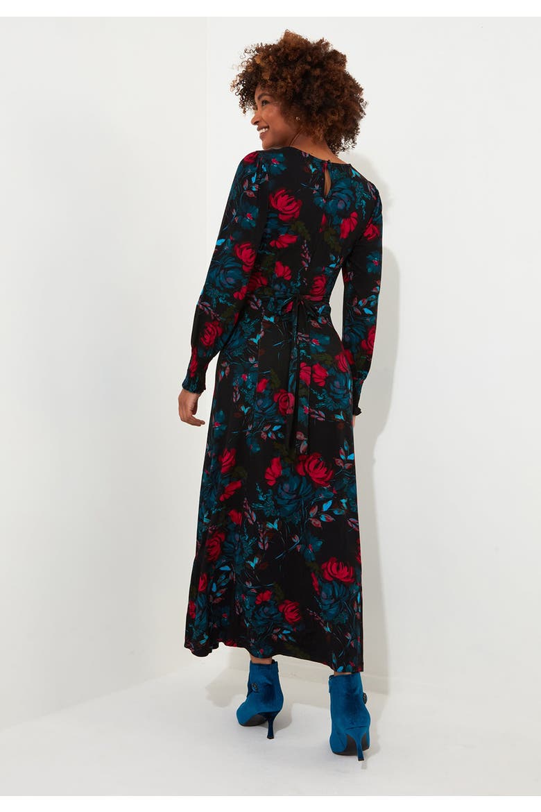 Stretch Knit Jersey Maxi Dress