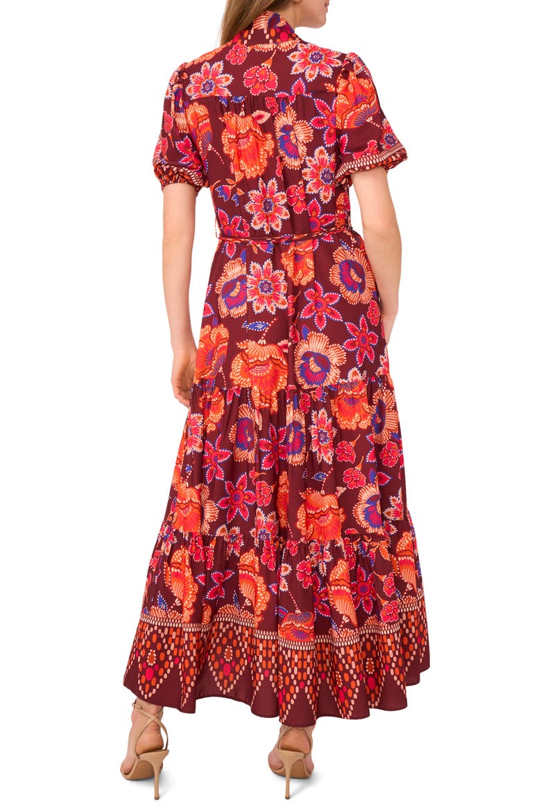 Floral Tiered Maxi Dress