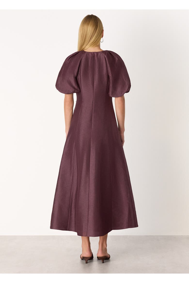 Silk Blend Taffeta Maxi Dress