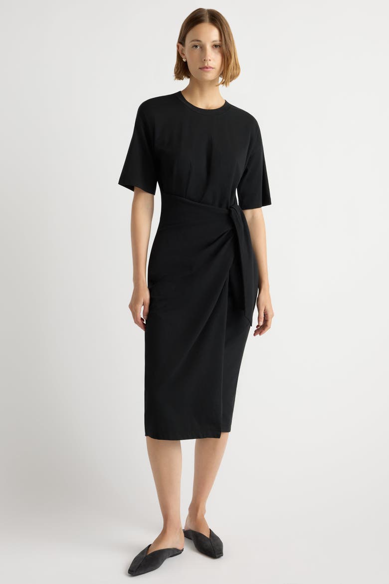 Noa Organic Cotton T-Shirt Wrap Dress