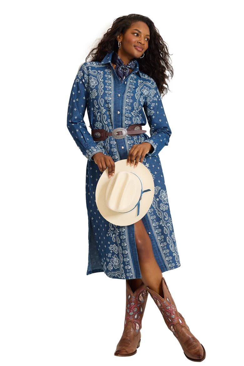 Bandana Bay Midi Shirtdress