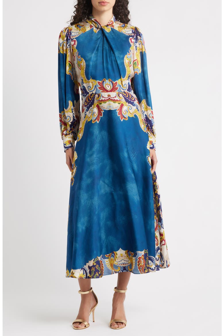 The Raquel Long Sleeve Maxi Dress