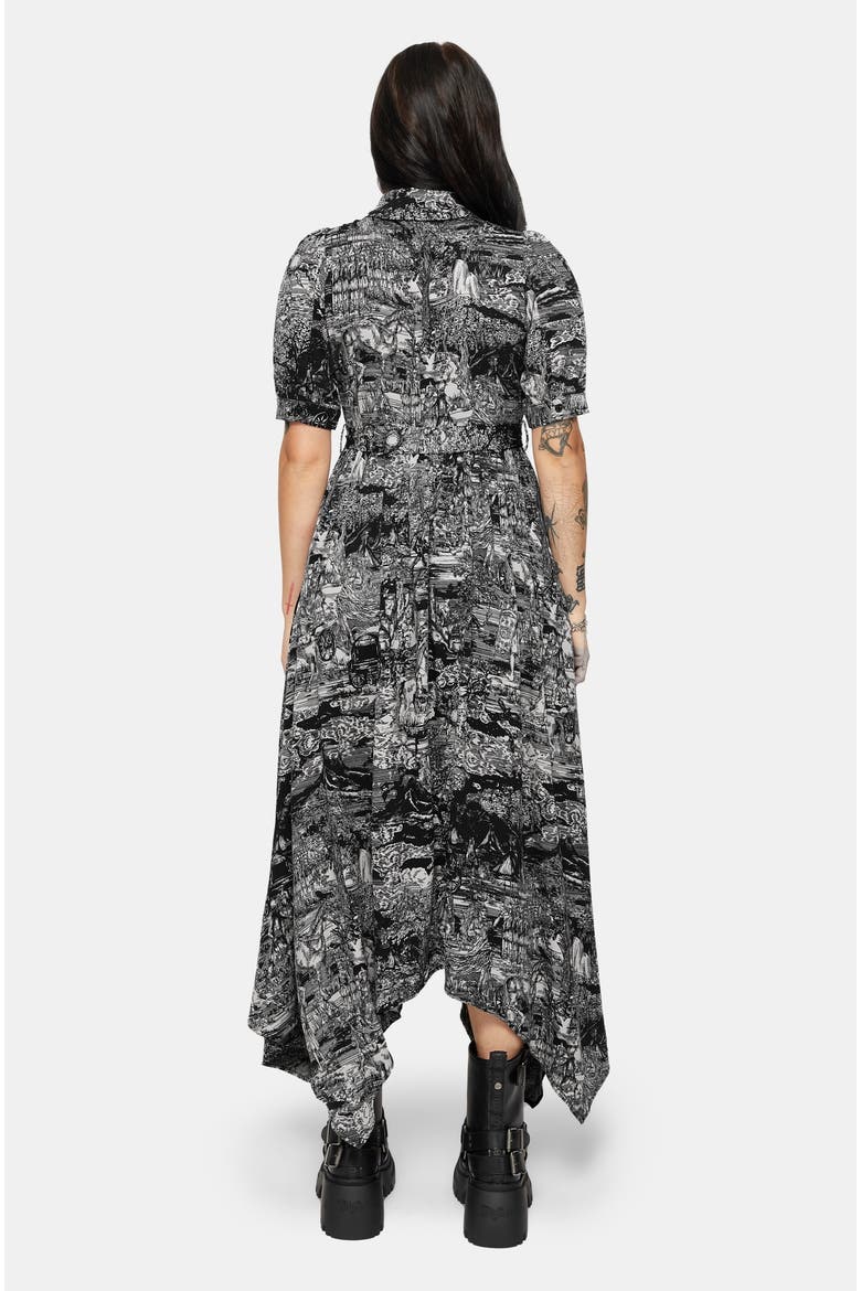 Nara Boudicca Printed Shirt Dress