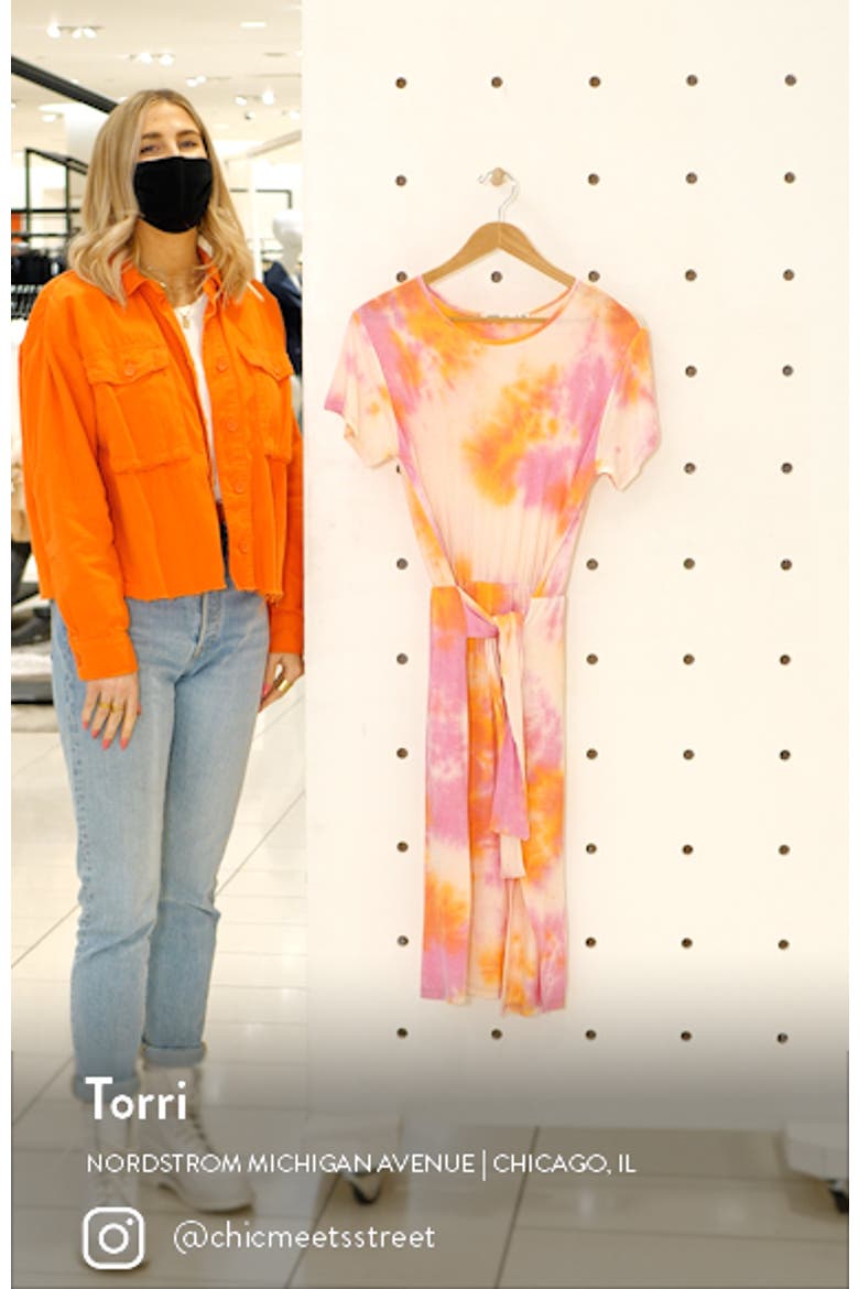 Tie Dye Midi Dress