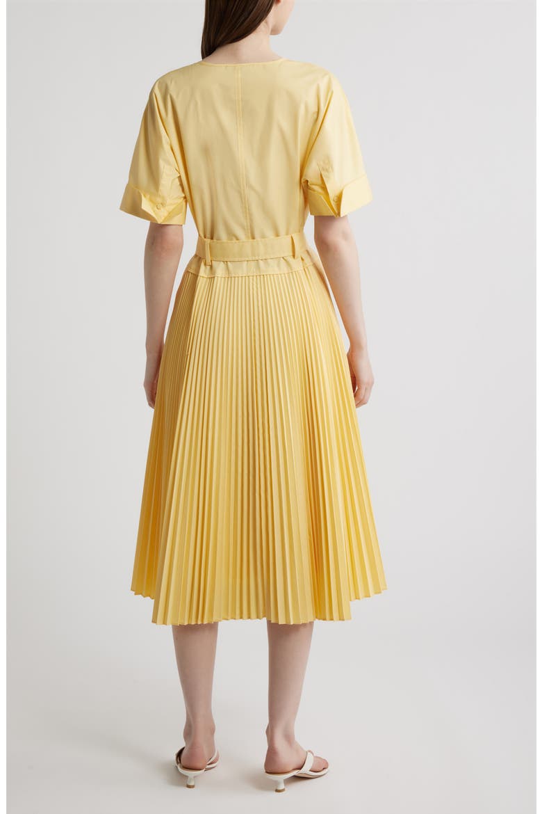 Loretta Pleated Midi Dress