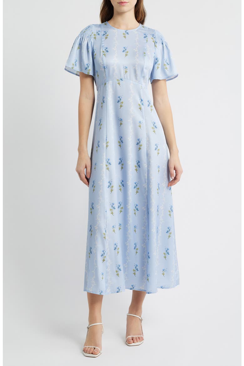 The Dominque Ditsy Floral Maxi Dress