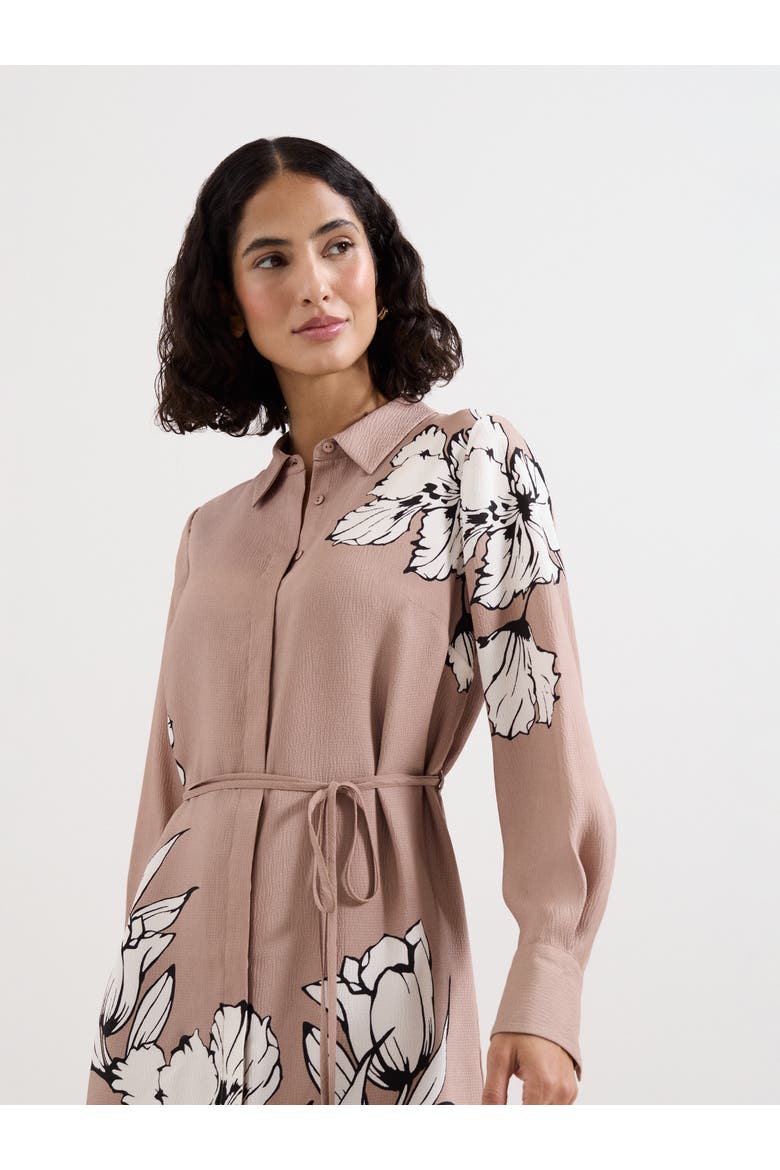 Kendra Belted Shirt Dress