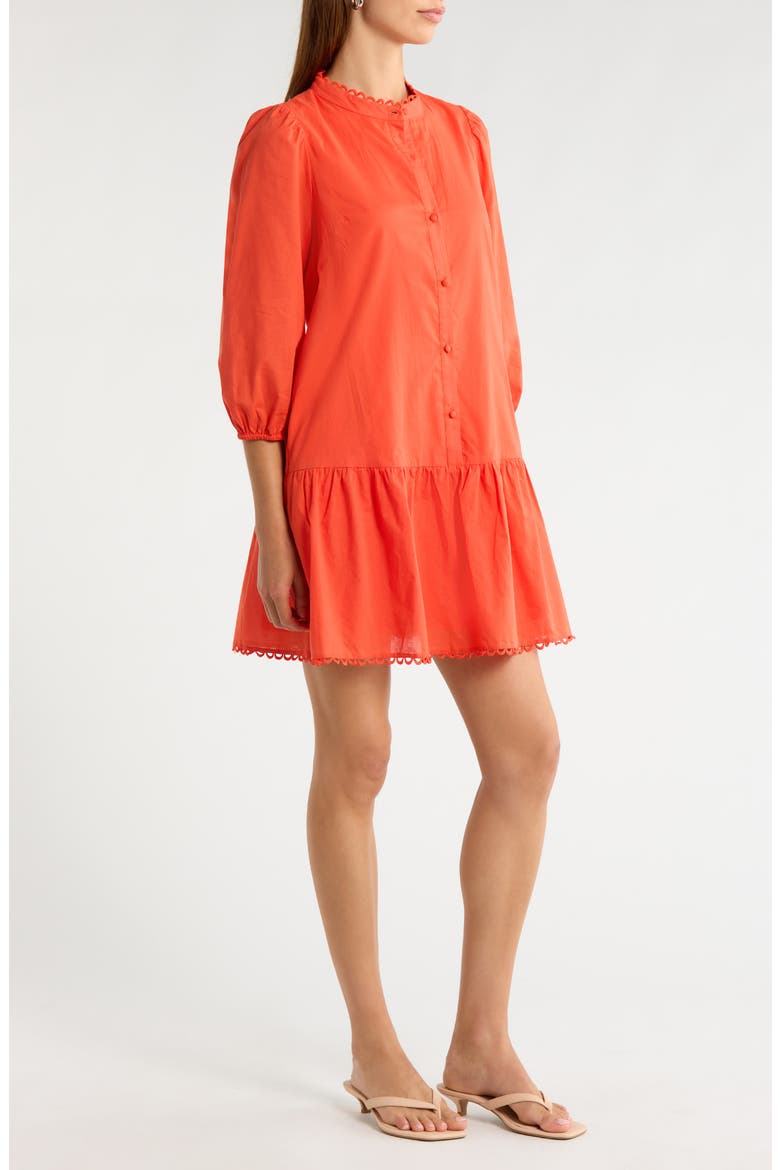 Yamila Drop Waist Minidress