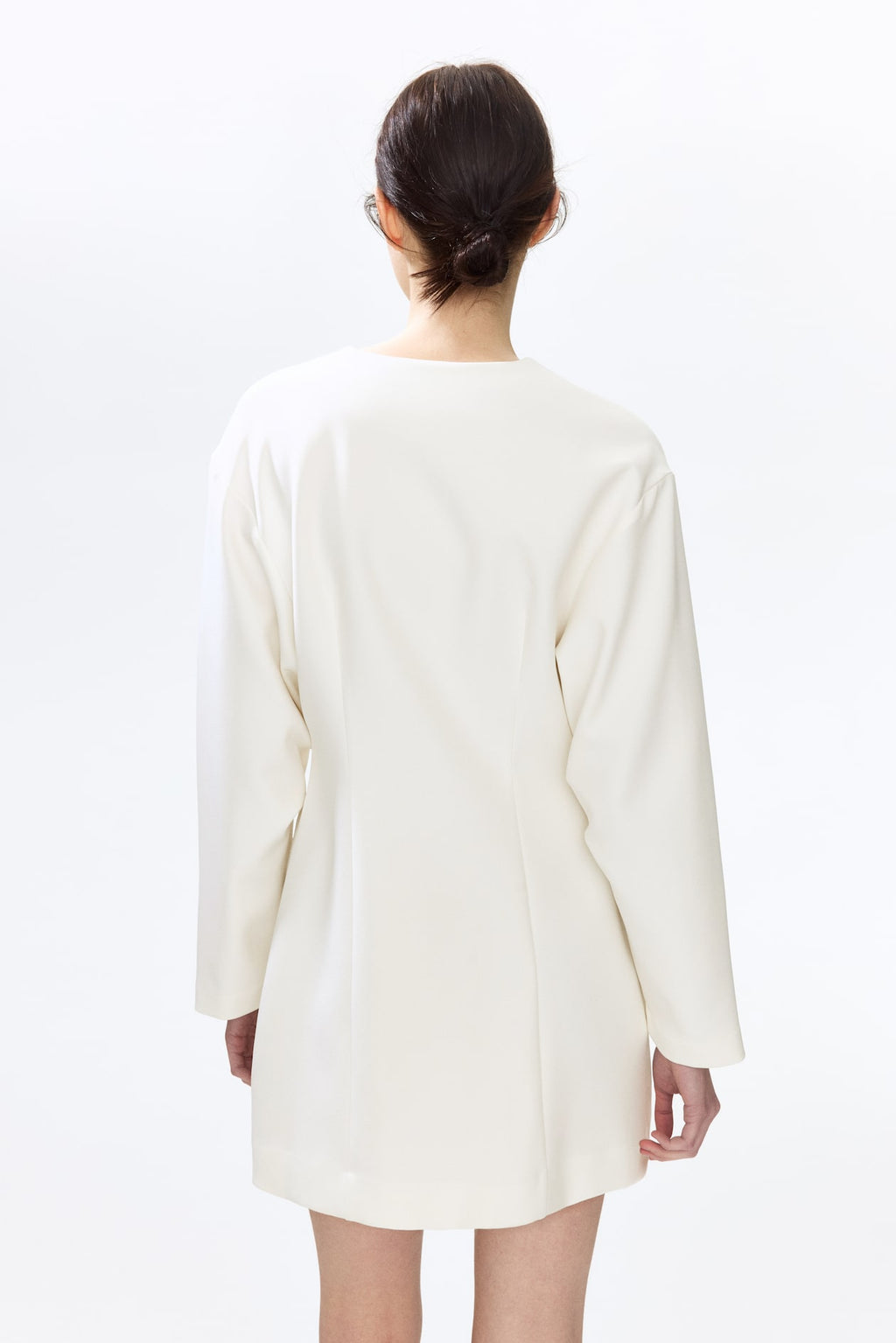 V-Neck Jacket Dress