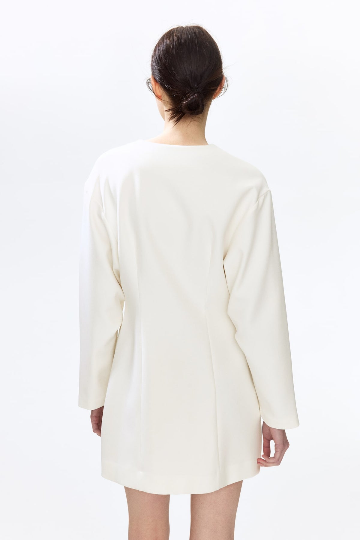 V-Neck Jacket Dress