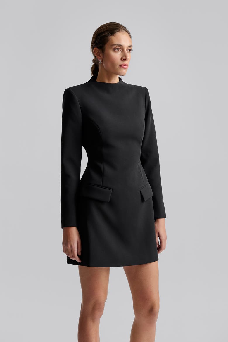 Leanna High Neck Mini Dress