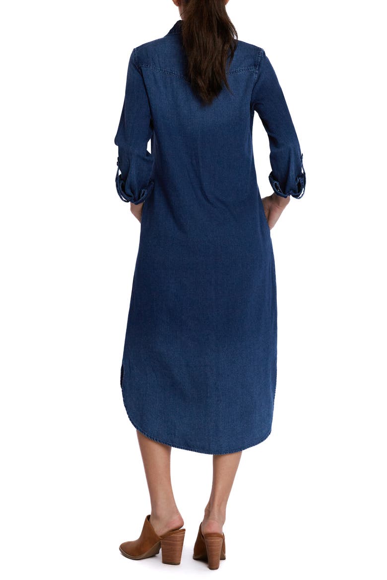 Denim Midi Shirtdress