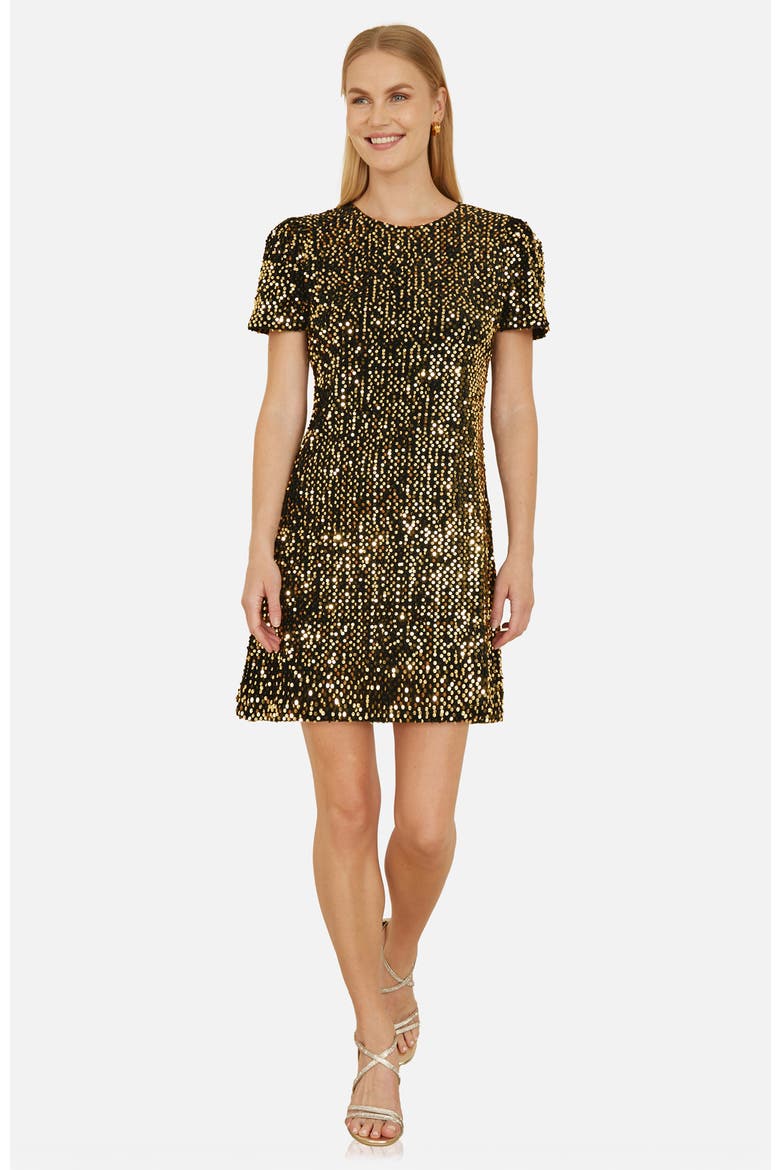Sequin Tunic Mini Dress