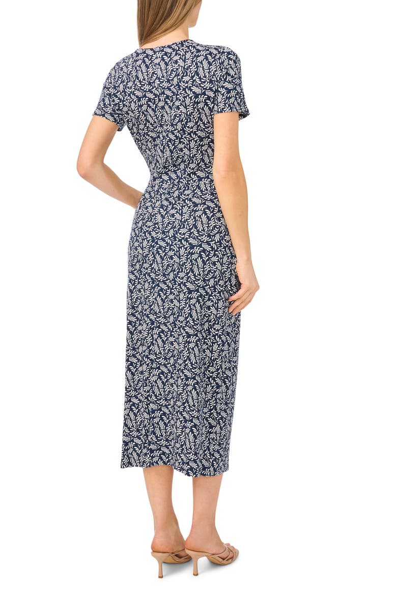 Side Tie Midi Dress