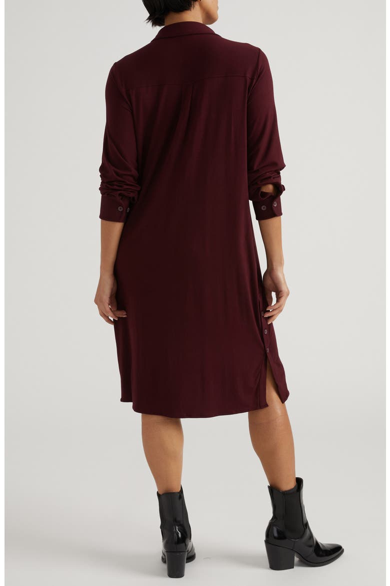 Sally Long Sleeve Shirtdress
