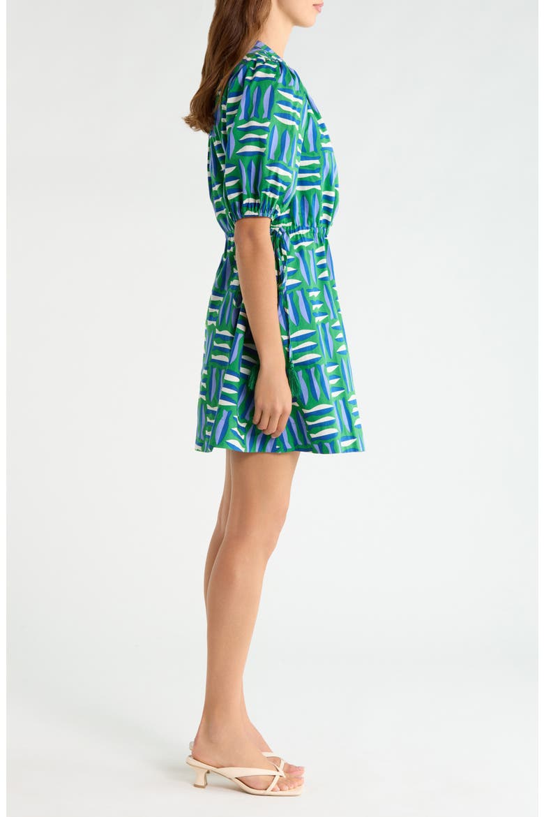Hesper Marlin Print Cotton Minidress