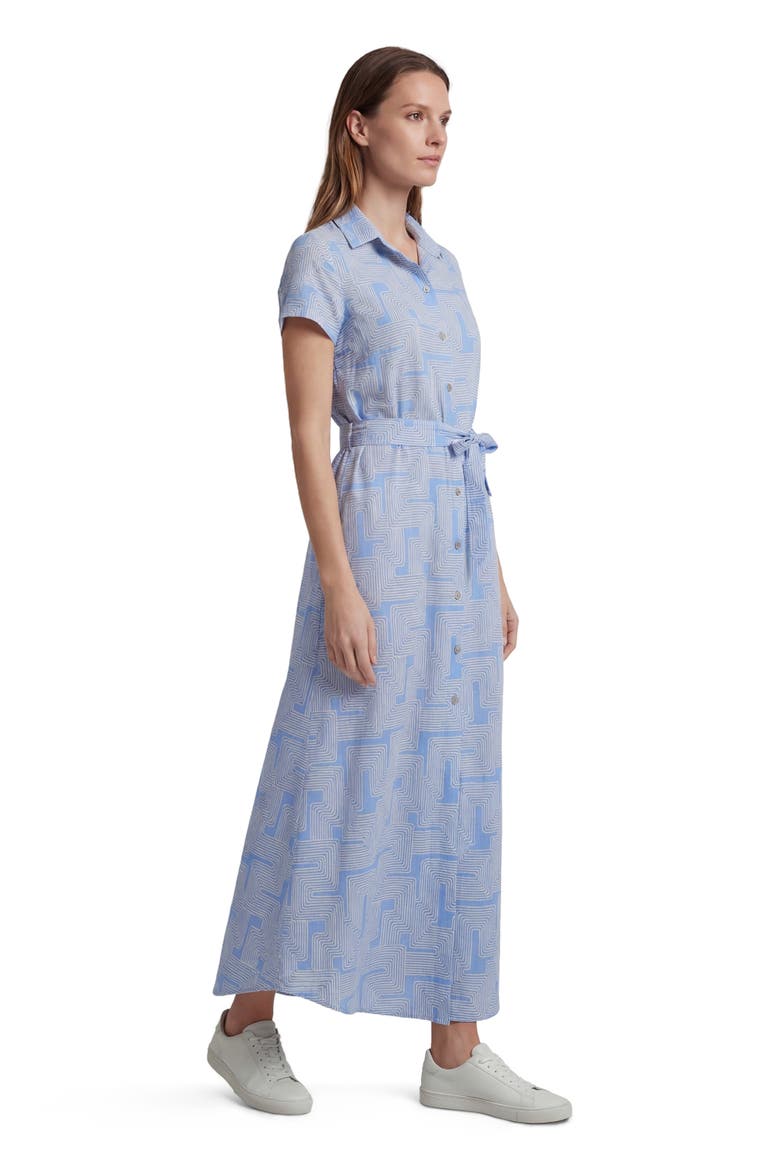 Inter Twine Womens Linen Shirt Dress