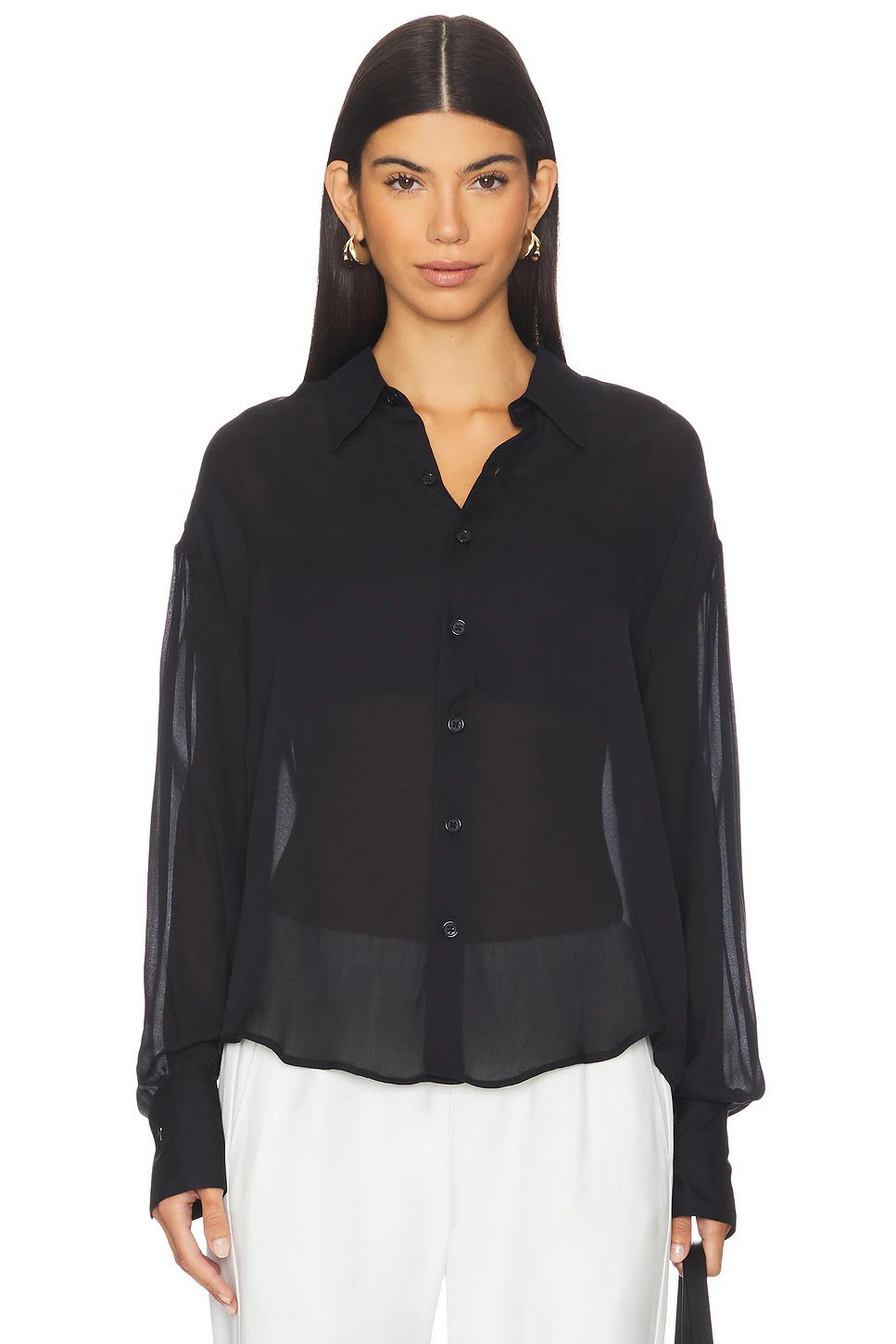 ADYELA Arc Shirt in Black - Image 2