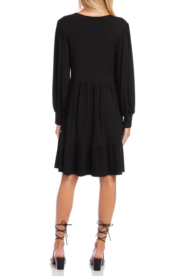 Tiered Long Sleeve Dress