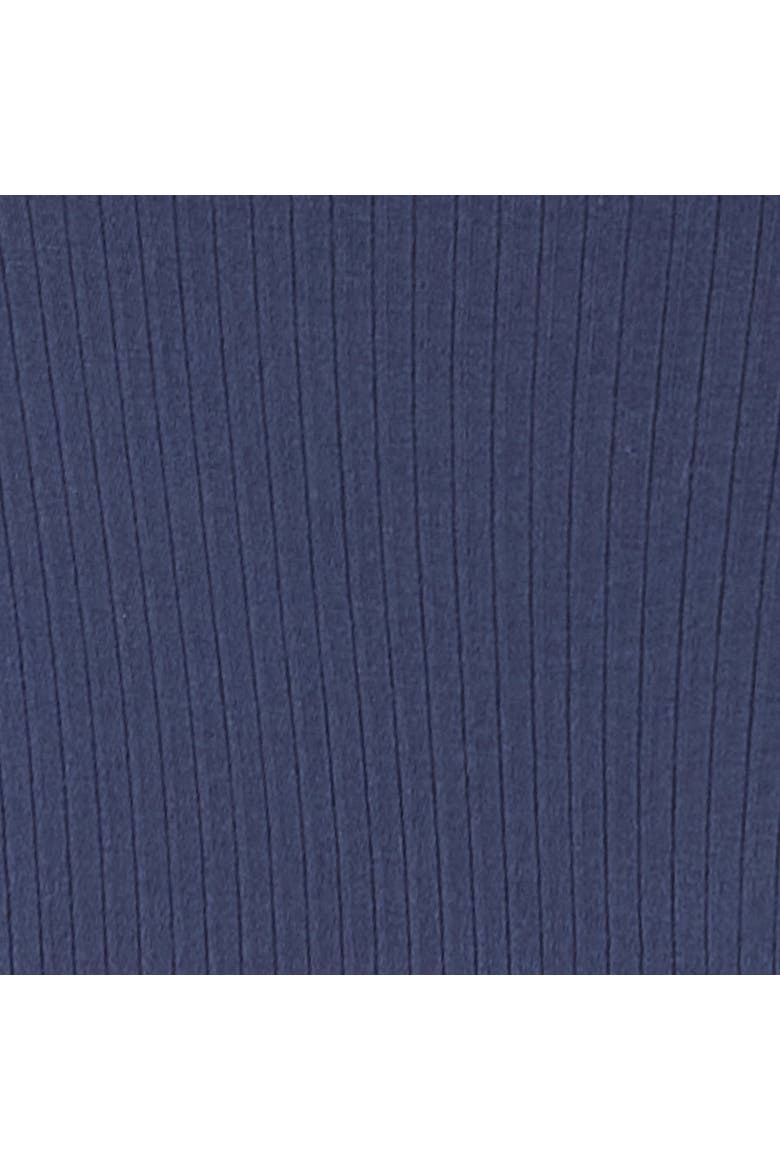 Ivy Rib Nursing Dress Navy