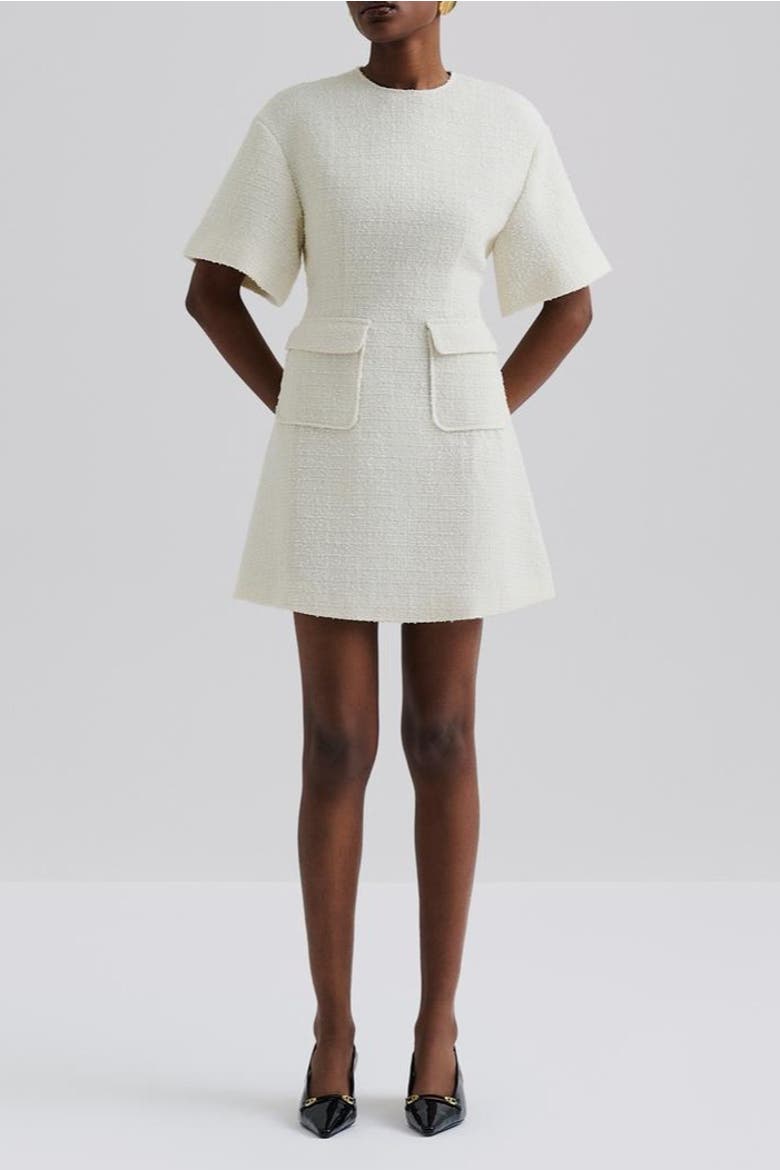 Rayna Boucle Short Sleeve Mini Dress