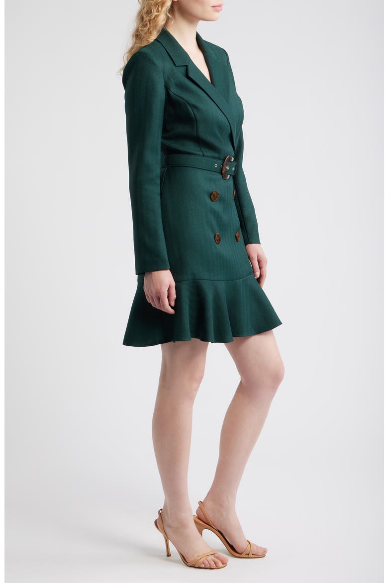 Long Sleeve Blazer Dress