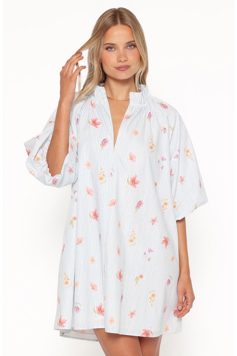 Doran Stripe Cotton Minidress
