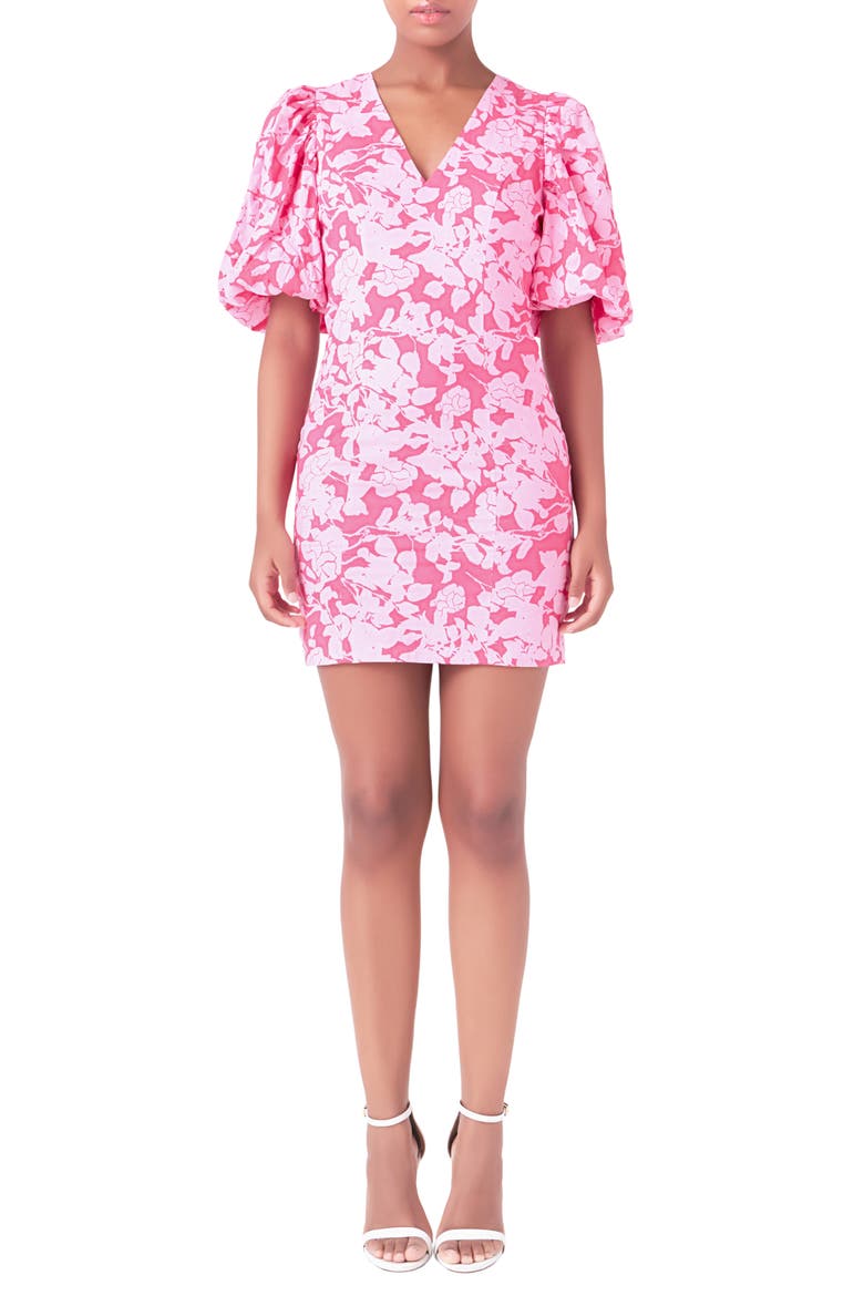 Floral Cotton Minidress