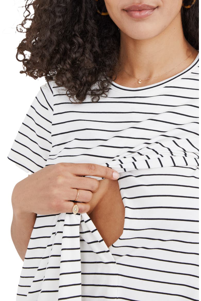 The Easygoing Nursing Maxi T-Shirt Dress