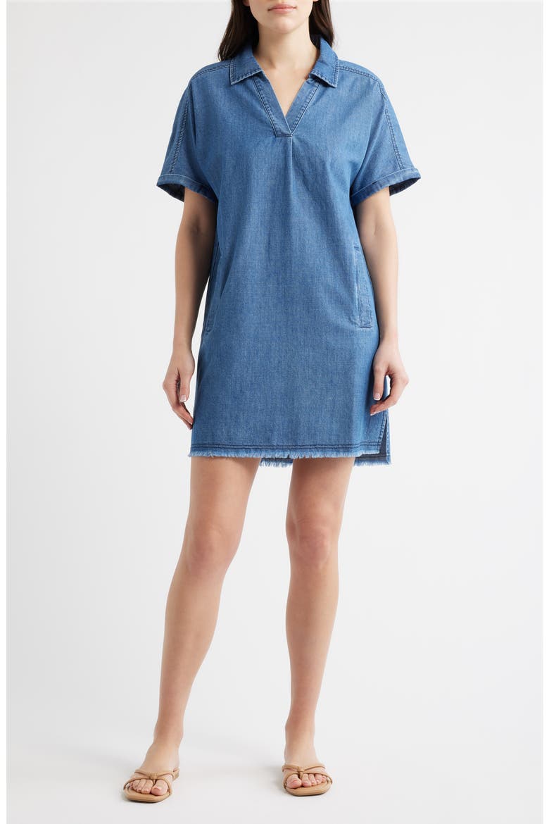 Denim Shift Dress