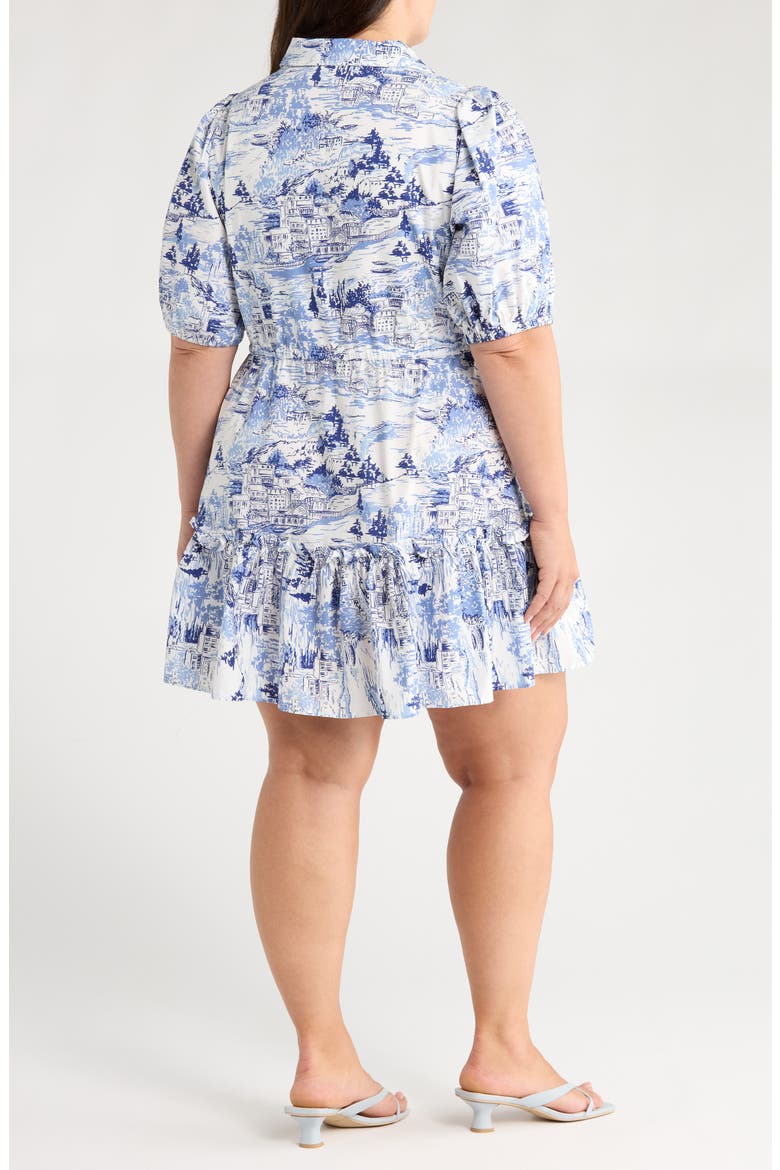Francine Cotton Toile Minidress