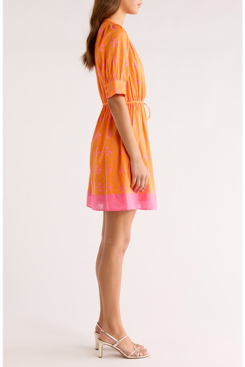 Donna Dot Elanie Button Midi Dress