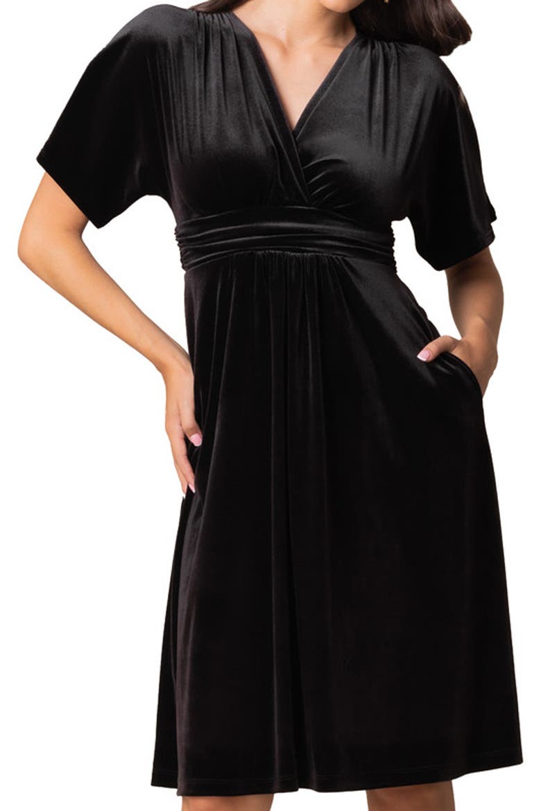 Angelic Velvet Cocktail Dress