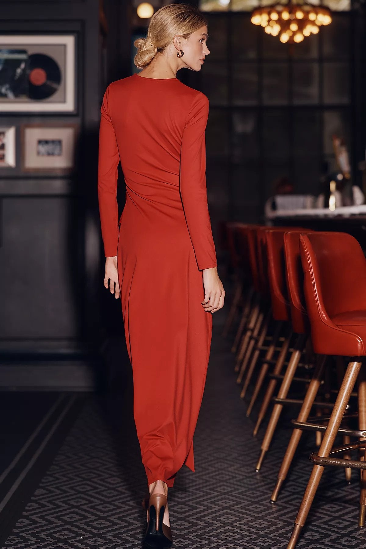 4th & Reckless Mel Draped Maxi Dress - Image 2