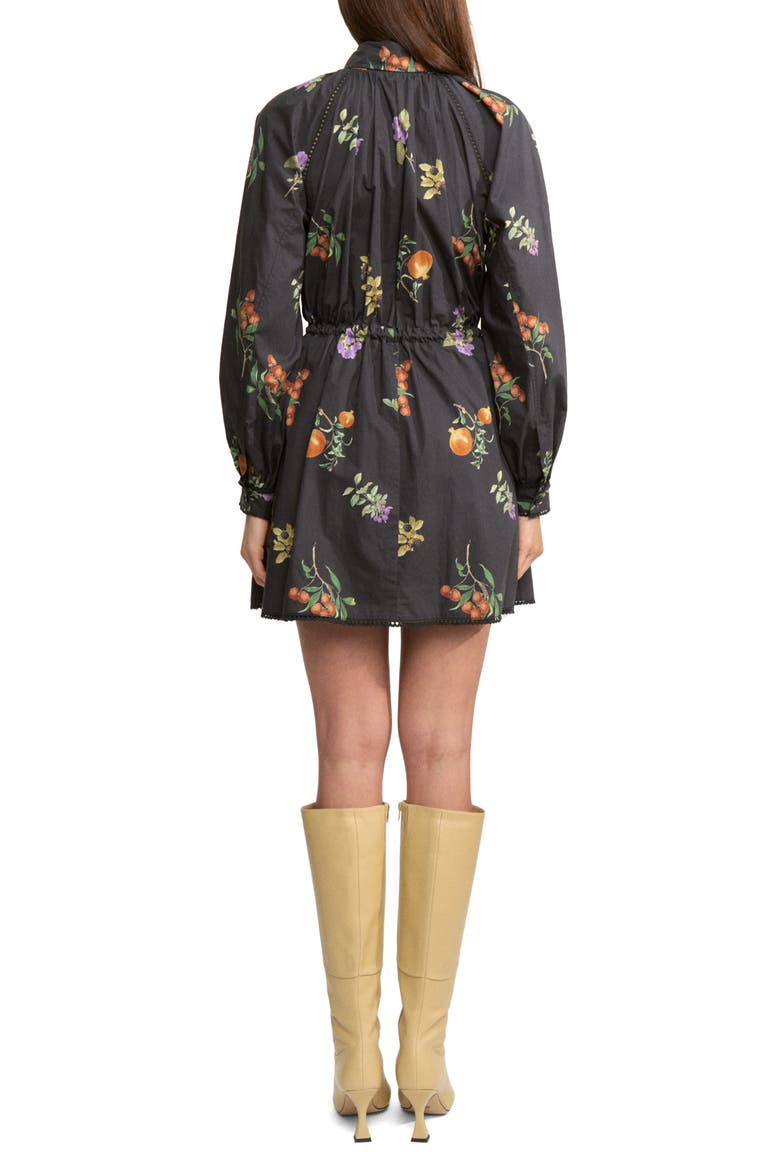 Kristie Long Sleeve Cotton Shirtdress