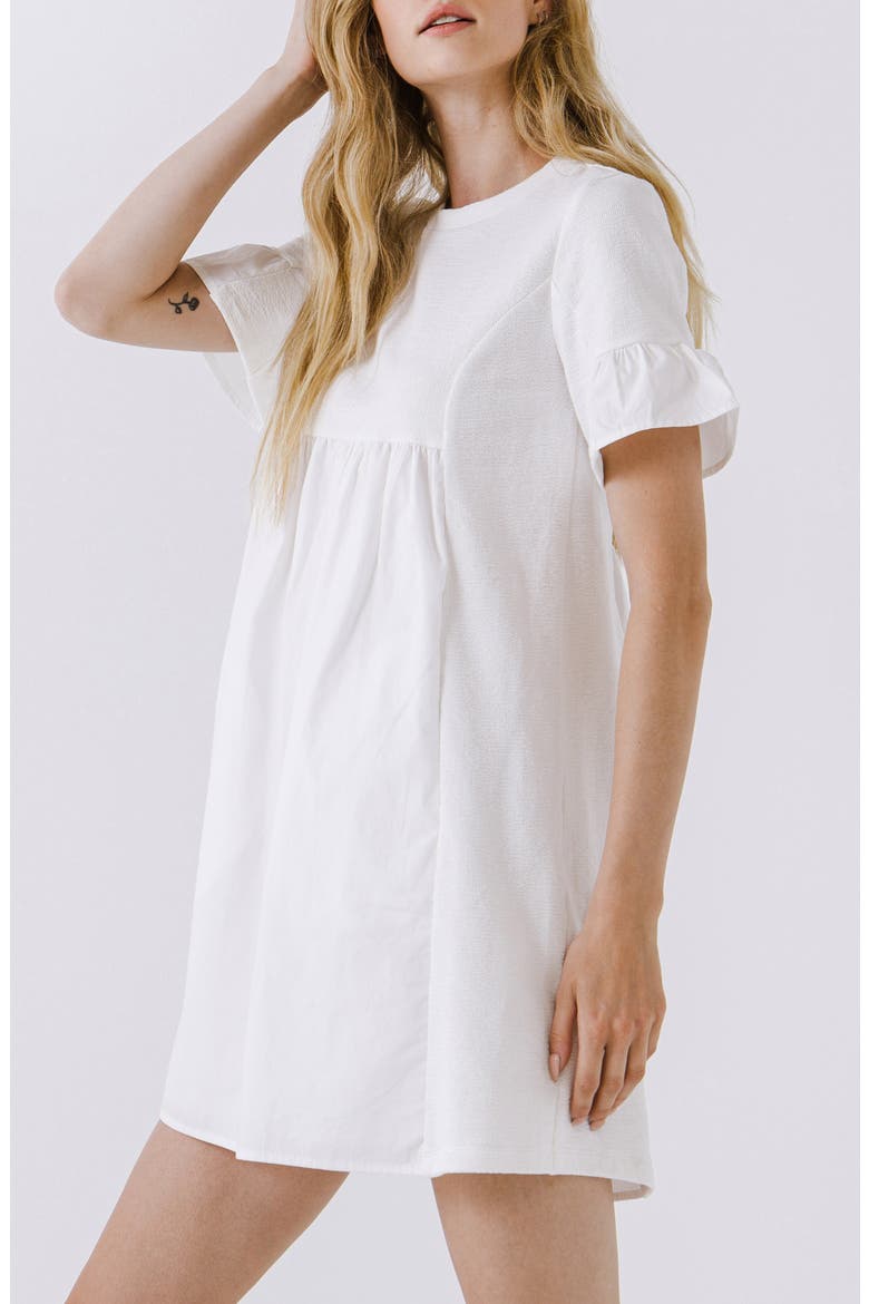 Solid Minidress