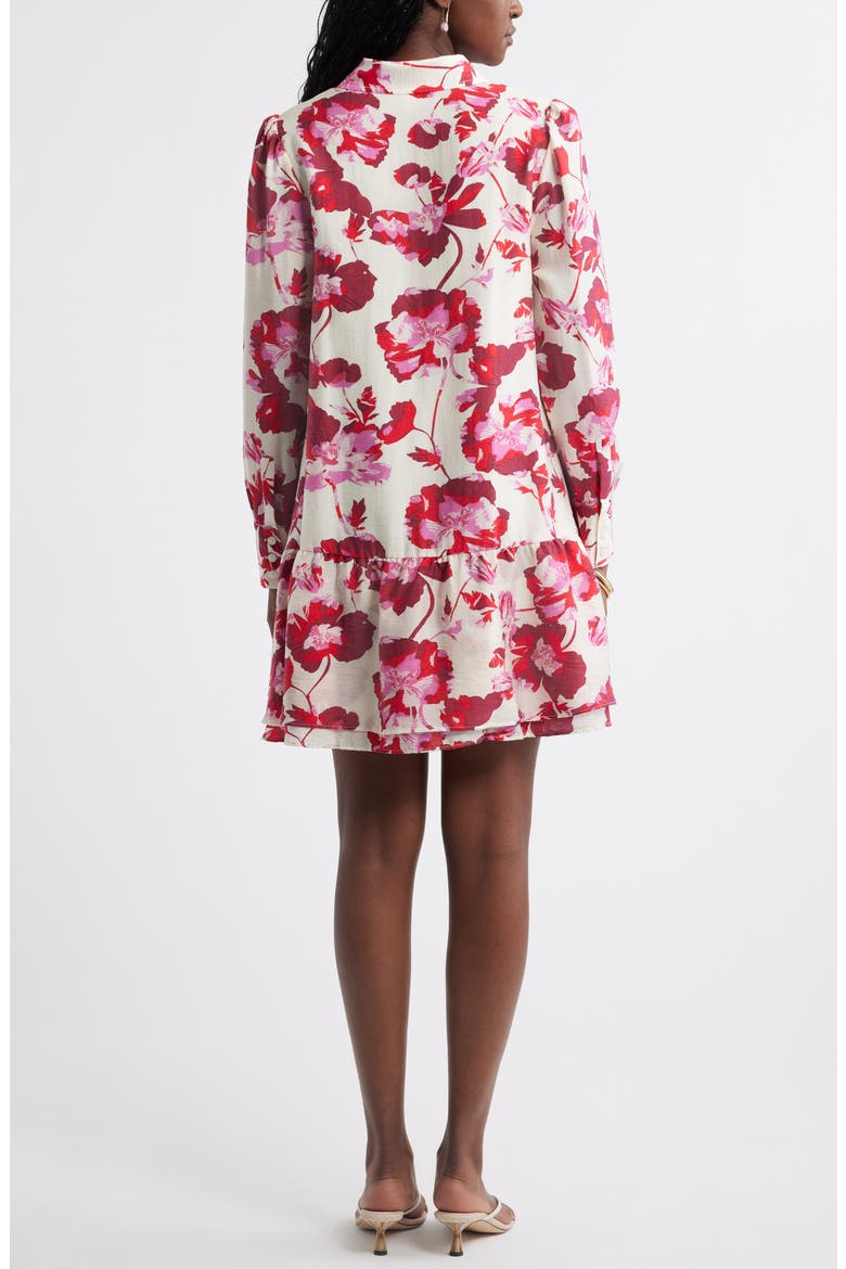 Floral Print Shirtdress